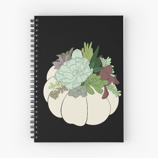 Item preview, Minimalistic White Succulent Pumpkin  designed and sold by Lady-Lilac.