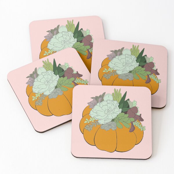 Item preview, Minimalistic Orange Succulent Pumpkin  designed and sold by Lady-Lilac.