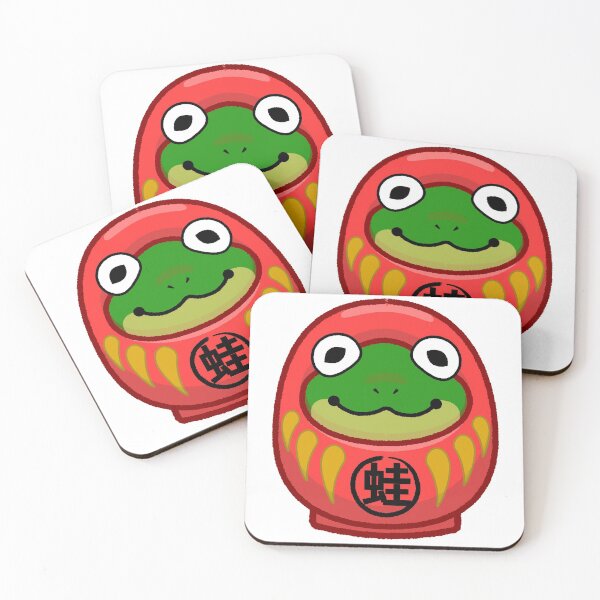 Item preview, Kero Daruma designed and sold by KeroCreate.