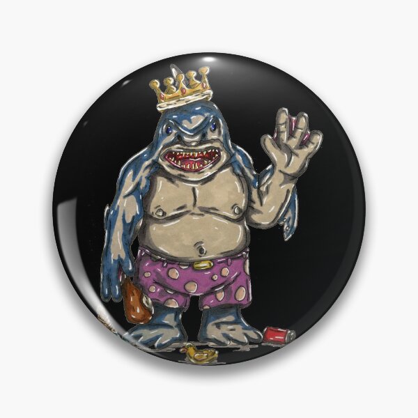Item preview, NOM NOM King Shark designed and sold by Jorden Estes.
