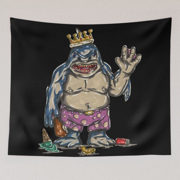 Item preview, NOM NOM King Shark designed and sold by Jorden Estes.
