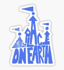 Happiest Place Sticker
