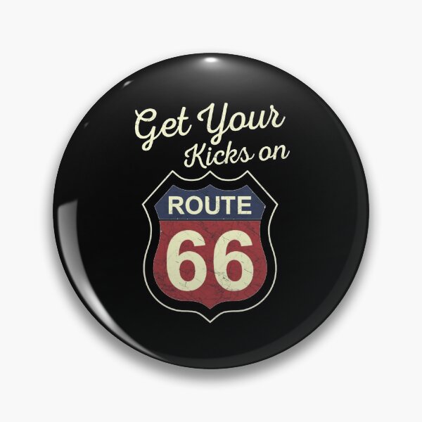 Item preview, Get Your Kicks - Route 66 - Vintage designed and sold by Bubble Co Clothing and Accessories.