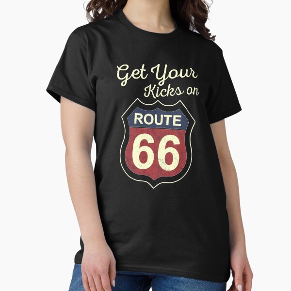 Item preview, Get Your Kicks - Route 66 - Vintage designed and sold by Bubble Co Clothing and Accessories.
