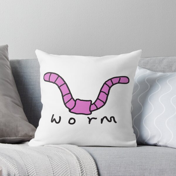 Item preview, worm designed and sold by stinkyzoe.
