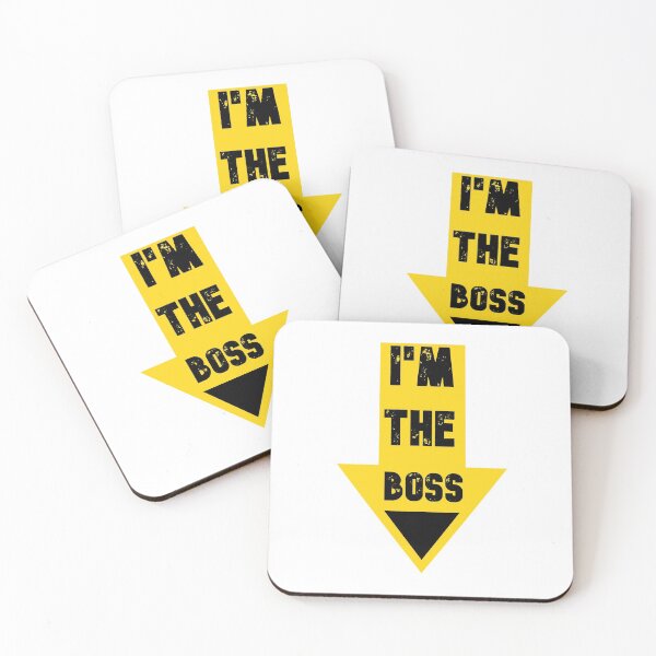 Item preview, I'M THE BOSS designed and sold by RetroPlaceee.