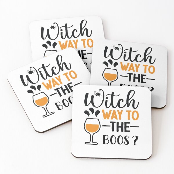 Item preview, Witch Way to The Boos Halloween designed and sold by RedQuality.