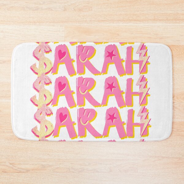 Item preview, SARAH name designed and sold by Julia Santos.