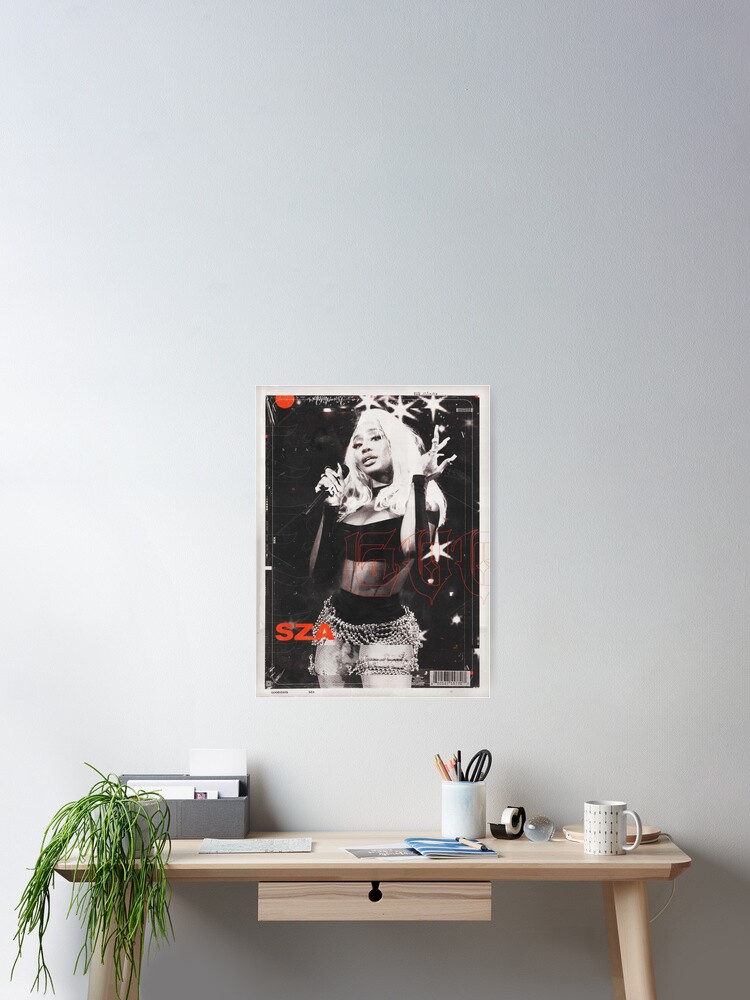 Thumbnail 2 of 3, Poster, SZA Magazine Poster designed and sold by ZDSGNS.