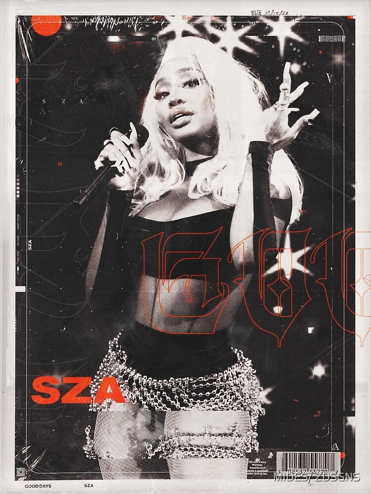 Thumbnail 3 of 3, Poster, SZA Magazine Poster designed and sold by ZDSGNS.