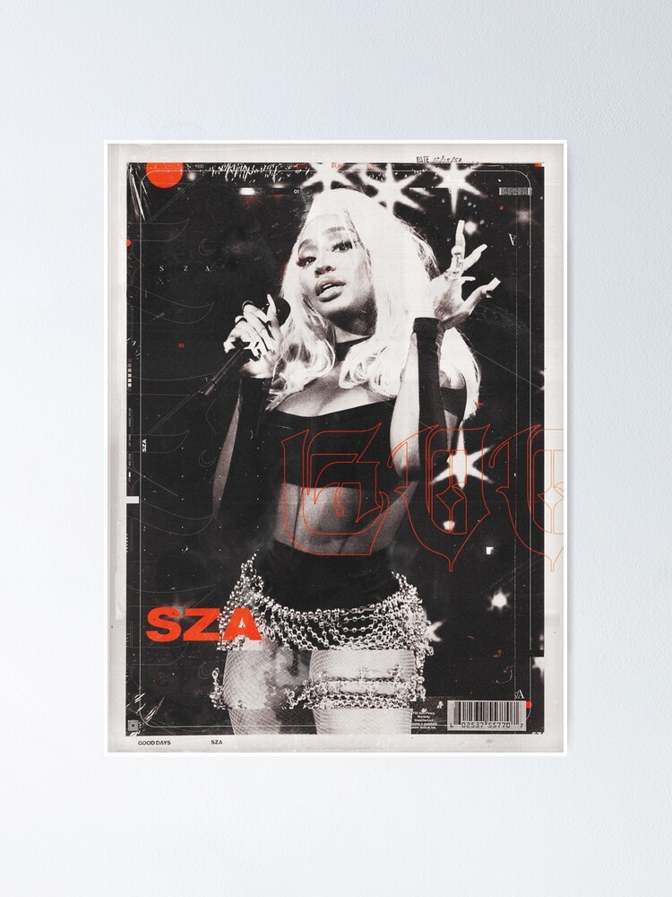 Thumbnail 1 of 3, Poster, SZA Magazine Poster designed and sold by ZDSGNS.