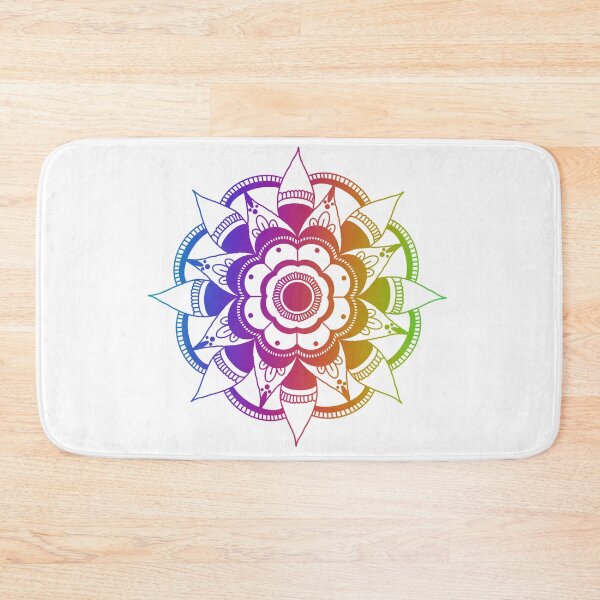Item preview, Mandala Flower - Rainbow designed and sold by mikaylawiser.