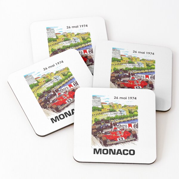 Item preview, 1974 Monaco Grand Prix Racing Poster designed and sold by retrographics.