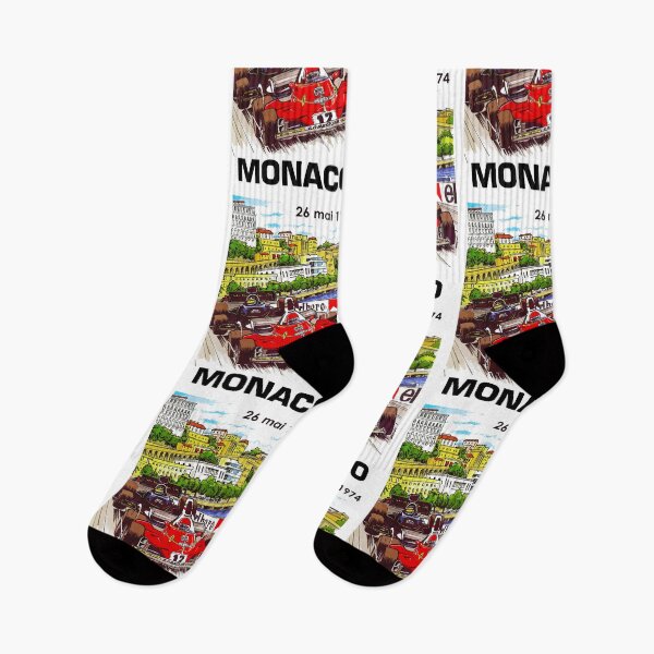 Item preview, 1974 Monaco Grand Prix Racing Poster designed and sold by retrographics.