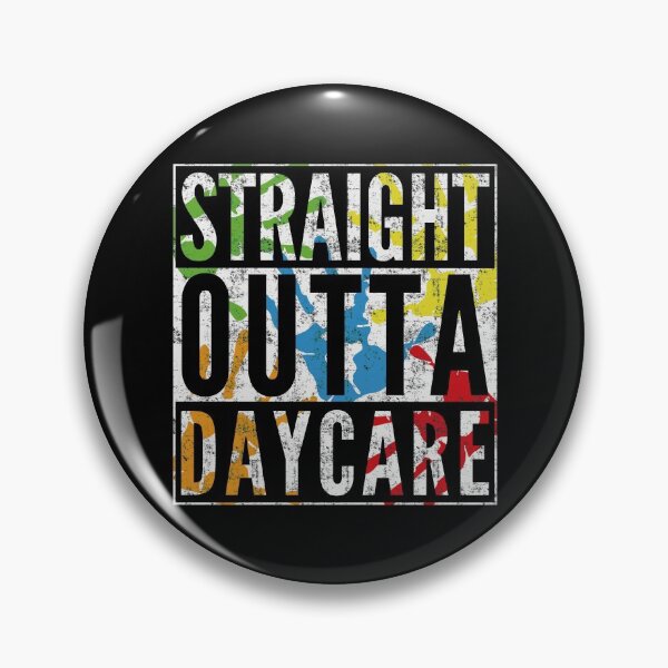 Item preview, Straight Outta Daycare Hand Painted Graduation Design designed and sold by modernfamgear.