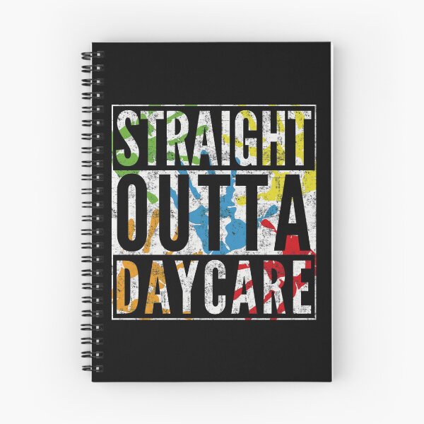 Item preview, Straight Outta Daycare Hand Painted Graduation Design designed and sold by modernfamgear.