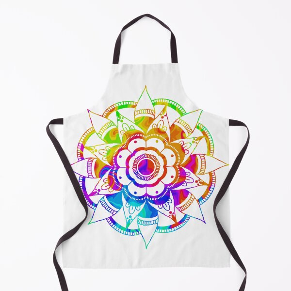 Item preview, Mandala Flower - Rainbow Tie Dye designed and sold by mikaylawiser.