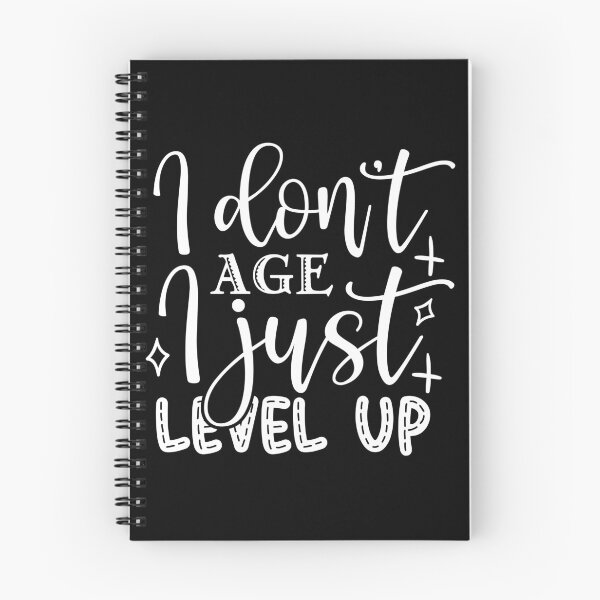 Item preview, I dont age i just level up designed and sold by pnkpopcorn.