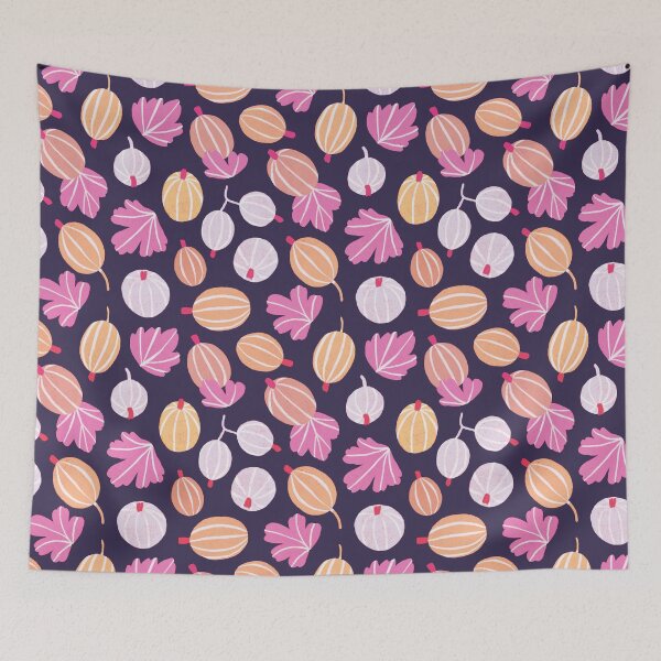 Item preview, Karviaiset - Gooseberries - Bright pink, orange and purple Palette designed and sold by CircusCreative.