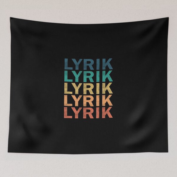 Item preview, Lyrik Name T Shirt - Lyrik Vintage Retro Lyrik Name Gift Item Tee designed and sold by cattontawn.