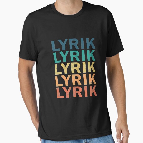 Artikel-Vorschau von Lyrik Name T Shirt - Lyrik Vintage Retro Lyrik Name Geschenkartikel Tee, designt und verkauft von cattontawn.
