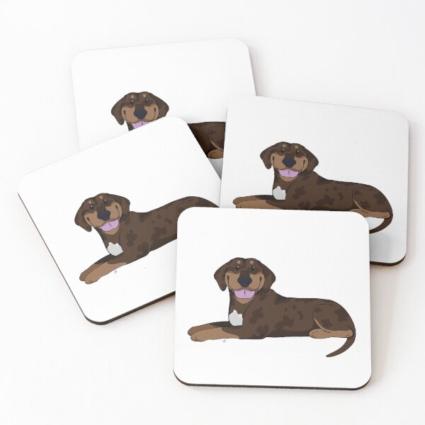 Item preview, Puppy Love 2: Catahoula Leopard Dog (Red and Tan) designed and sold by Sophie Mattocks.