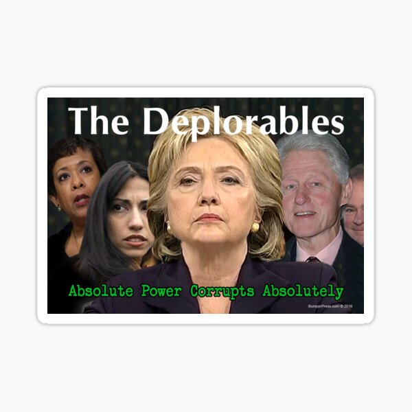 The Deplorables Sticker
