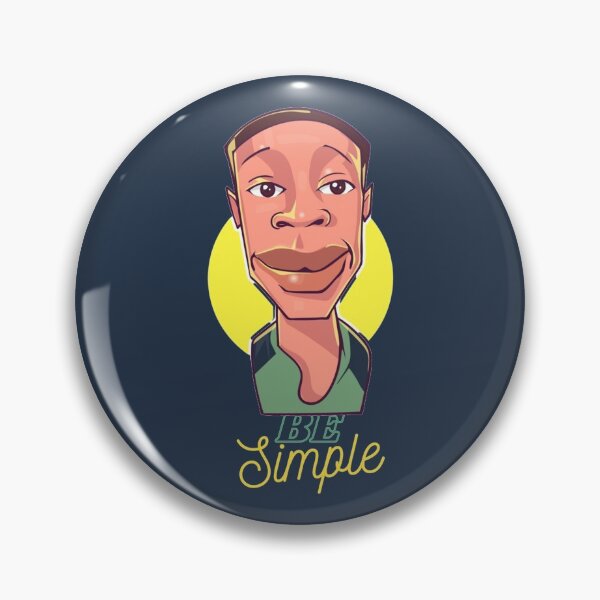 Item preview, Be Simple With Khaby Lame,Funny & Cool Khaby Lame Caricature designed and sold by AbelyHarris.