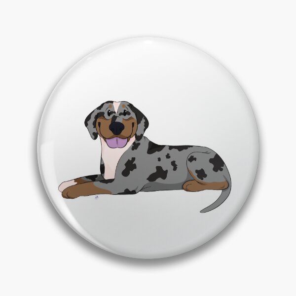 Item preview, Puppy Love 2: Catahoula Leopard Dog (Blue and Tan) designed and sold by Sophie Mattocks.