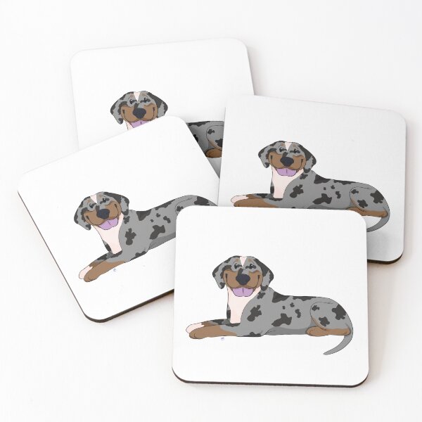 Item preview, Puppy Love 2: Catahoula Leopard Dog (Blue and Tan) designed and sold by Sophie Mattocks.