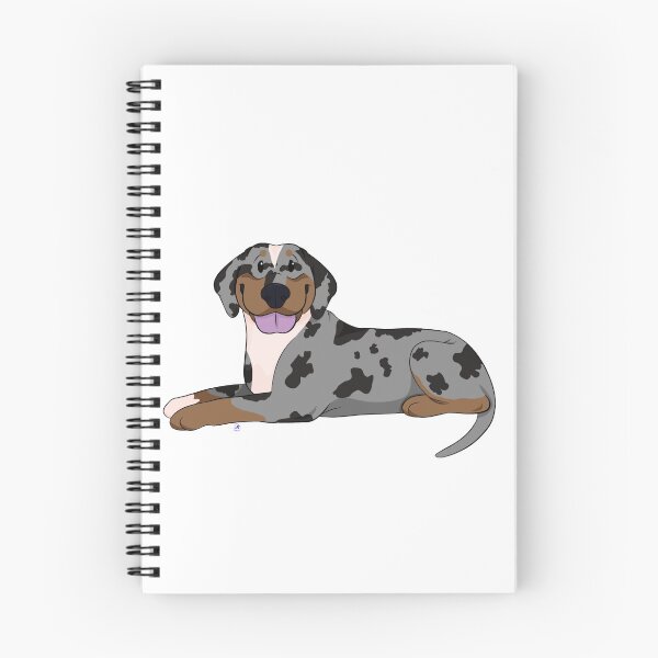 Artikelvorschau, Puppy Love 2: Catahoula Leopard Dog (Blau und Tan) entworfen und verkauft von Sophie Mattocks.