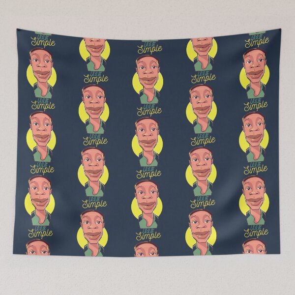 Item preview, Be Simple With Khaby Lame,Funny & Cool Khaby Lame Caricature designed and sold by AbelyHarris.