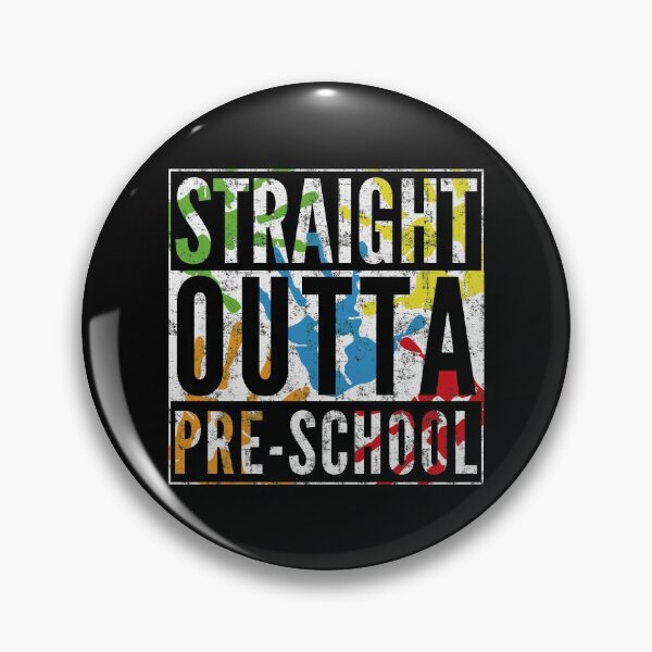 Item preview, Straight Outta Pre-school Hand Painted Graduation Design designed and sold by modernfamgear.