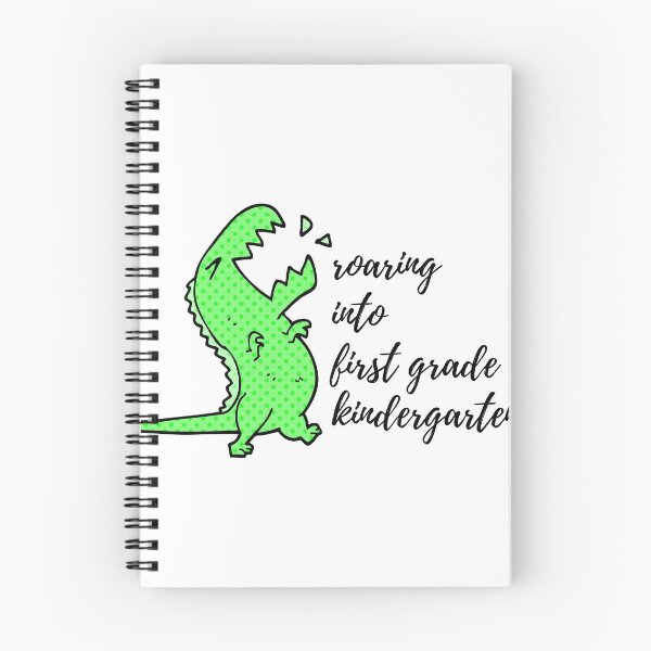Item preview, Roaring into first grade kindergarten - sandysan designed and sold by sandy-san.