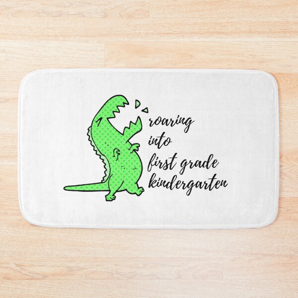 Item preview, Roaring into first grade kindergarten - sandysan designed and sold by sandy-san.