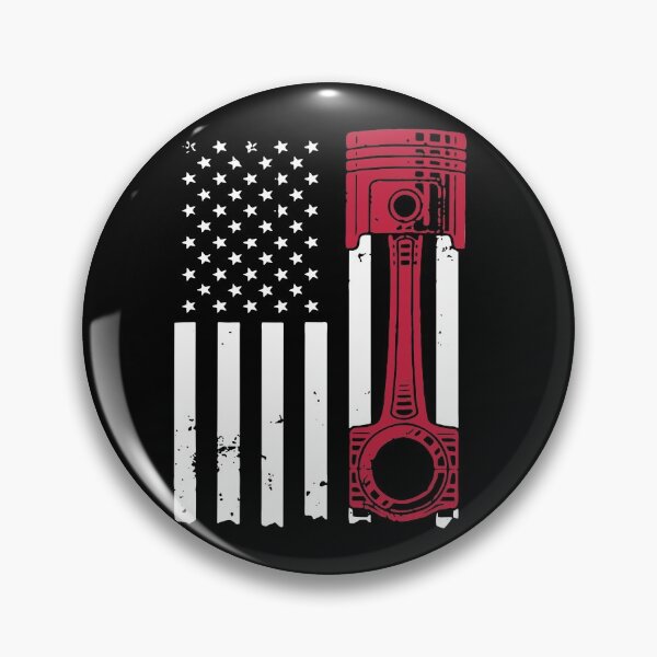 Item preview, Car Enthusiast American Flag designed and sold by karinaaespac.