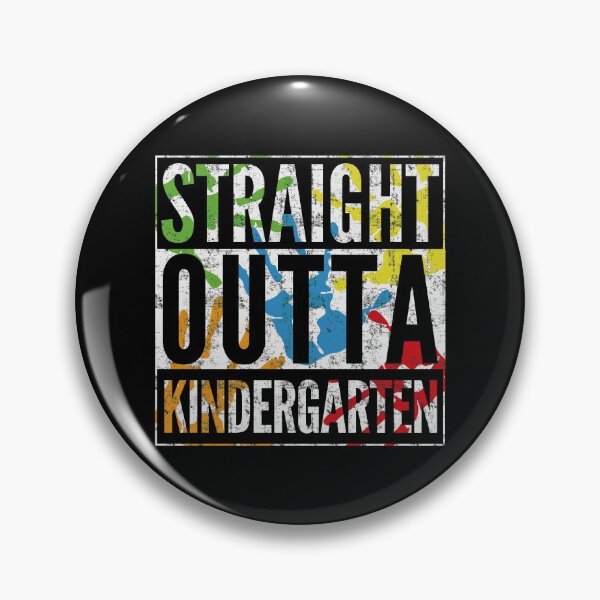 Item preview, Straight Outta Kindergarten Hand Painted Graduation Design designed and sold by modernfamgear.