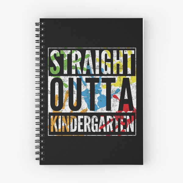Item preview, Straight Outta Kindergarten Hand Painted Graduation Design designed and sold by modernfamgear.