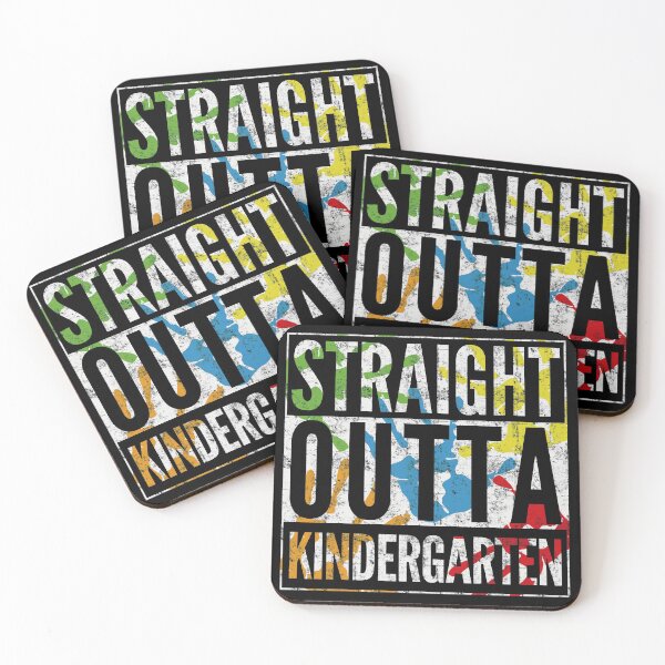 Item preview, Straight Outta Kindergarten Hand Painted Graduation Design designed and sold by modernfamgear.