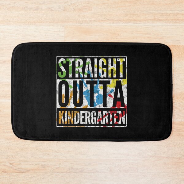 Item preview, Straight Outta Kindergarten Hand Painted Graduation Design designed and sold by modernfamgear.
