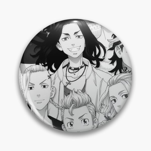 Tokyo Revengers Original Illustration Pinback Button (Kazutora