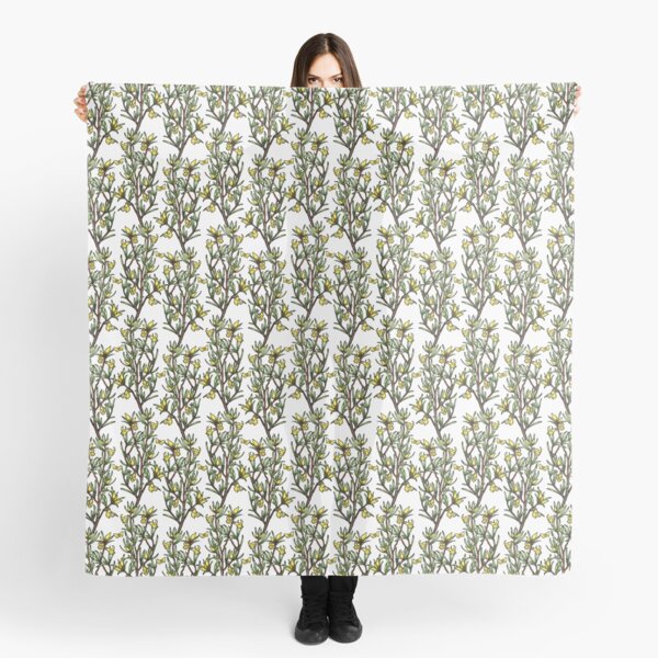 Rooibos Botanical Print Scarf