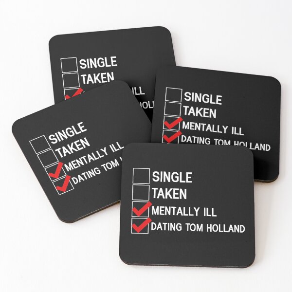 Item preview, White Mentally Ill & Dating Tom Holland designed and sold by stickyhoneybear.