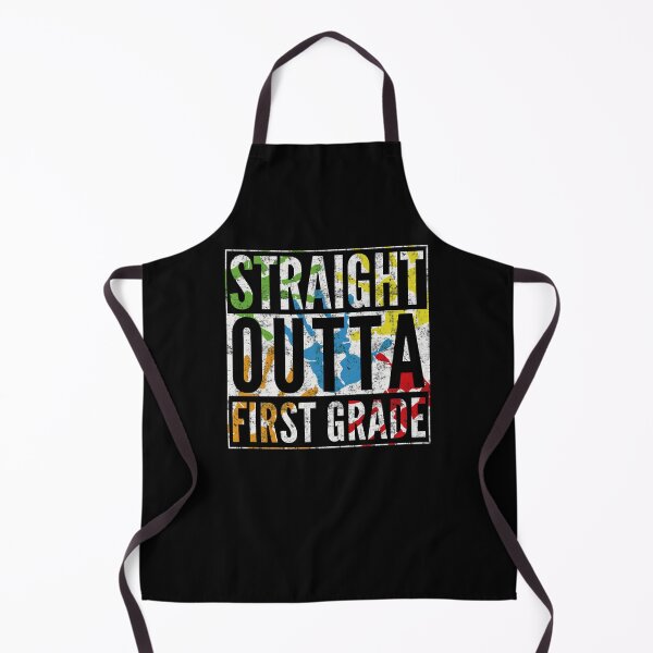 Item preview, Straight Outta First Grade Hand Painted Graduation Design designed and sold by modernfamgear.