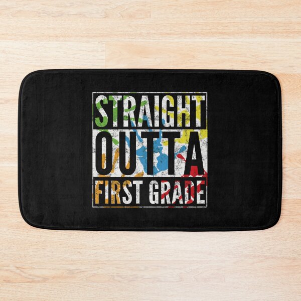Item preview, Straight Outta First Grade Hand Painted Graduation Design designed and sold by modernfamgear.