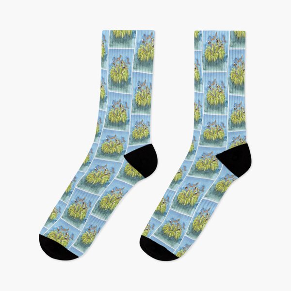Item preview, Fantail Birds + Flax designed and sold by FINNDIELOO.