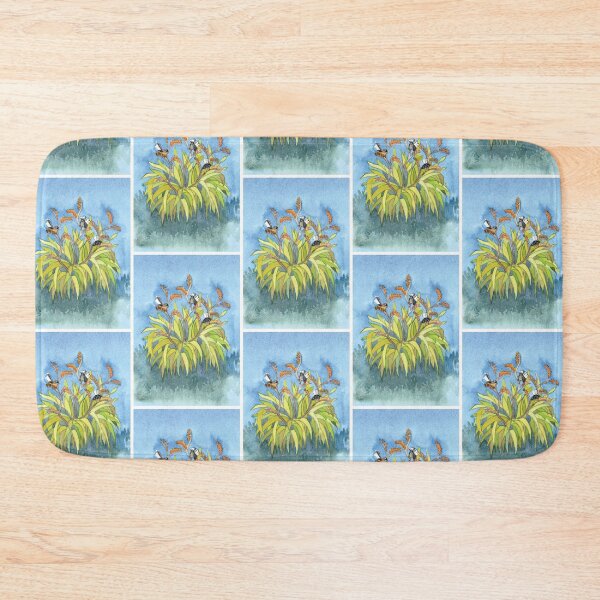 Item preview, Fantail Birds + Flax designed and sold by FINNDIELOO.
