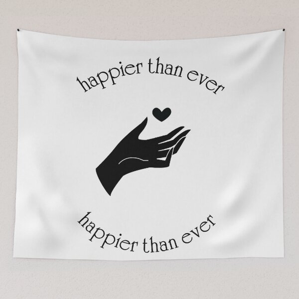 Item preview, Happier Than Ever Digital Art  designed and sold by GinaArtHut.