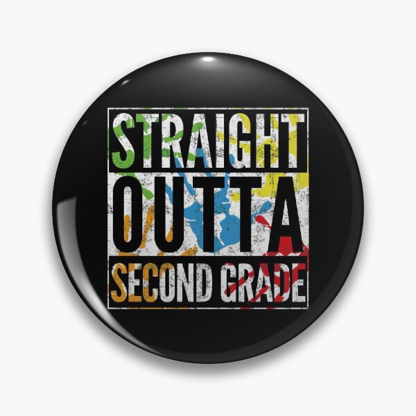 Item preview, Straight Outta Second Grade Hand Painted Graduation Design designed and sold by modernfamgear.