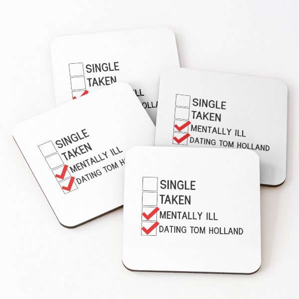 Item preview, Black Mentally Ill & Dating Tom Holland designed and sold by stickyhoneybear.